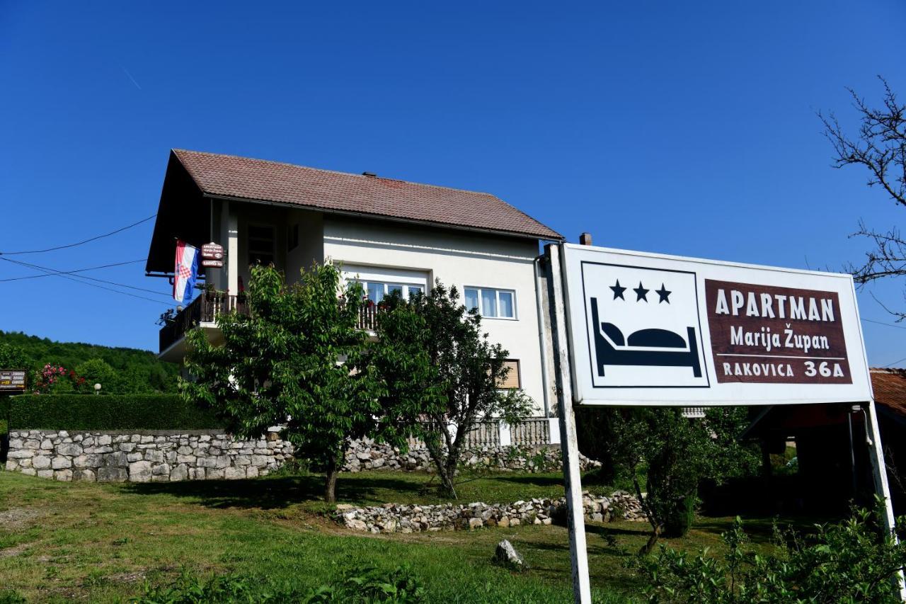 Apartment Marija Zupan Rakovica Kültér fotó